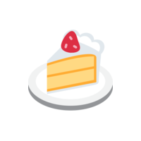 The profile picture of the New Cakes bot - a cake emoji